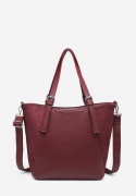 Torebka damska LUIGISANTO HS1239-Z Bordo