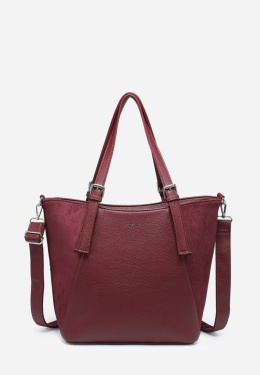 Torebka damska LUIGISANTO HS1239-Z Bordo