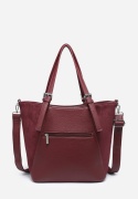 Torebka damska LUIGISANTO HS1239-Z Bordo