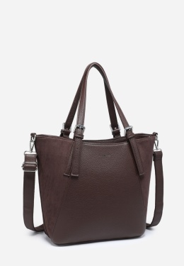 Torebka damska LUIGISANTO HS1239-Z D.Coffe