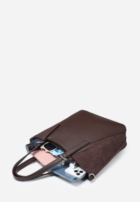 Torebka damska LUIGISANTO HS1239-Z D.Coffe Torebka damska LUIGISANTO HS1239-Z D.Coffe
