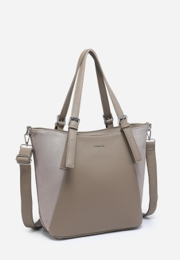 Torebka damska LUIGISANTO HS1239-Z Taupe