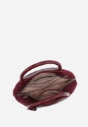 Torebka damska LUIGISANTO HS222-1 Bordo z zmaszem