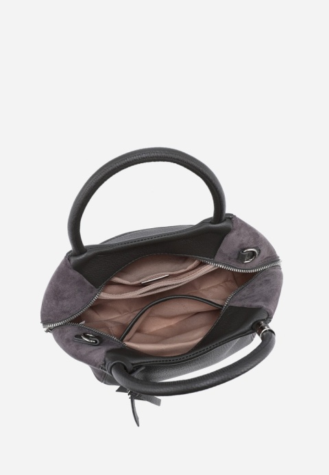 Torebka damska LUIGISANTO HS222-1 D.Grey z zmaszem Torebka damska LUIGISANTO HS222-1 D.Grey z zmaszem