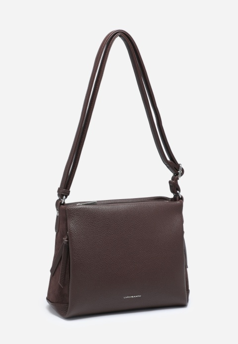 Torebka damska LUIGISANTO HS6341-Z D.Coffe