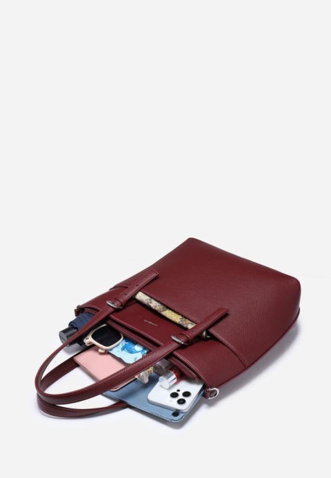 Torebka damska LUIGISANTO HS66778 Bordo Torebka damska LUIGISANTO HS66778 Bordo