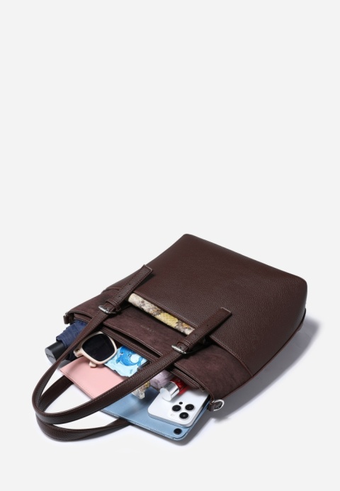 Torebka damska LUIGISANTO HS66778-Z D.Coffe Torebka damska LUIGISANTO HS66778-Z D.Coffe