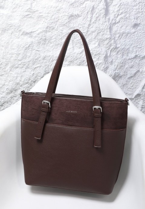 Torebka damska LUIGISANTO HS66778-Z D.Coffe Torebka damska LUIGISANTO HS66778-Z D.Coffe