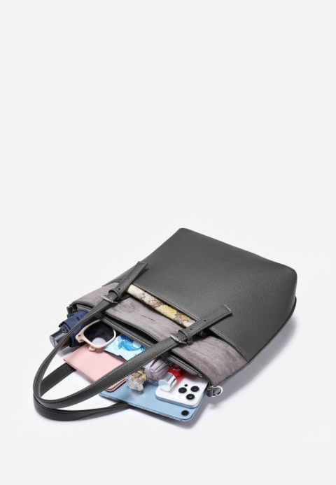 Torebka damska LUIGISANTO HS66778-Z D.Grey Torebka damska LUIGISANTO HS66778-Z D.Grey