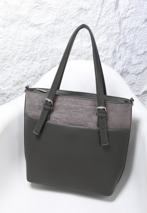 Torebka damska LUIGISANTO HS66778-Z D.Grey Torebka damska LUIGISANTO HS66778-Z D.Grey