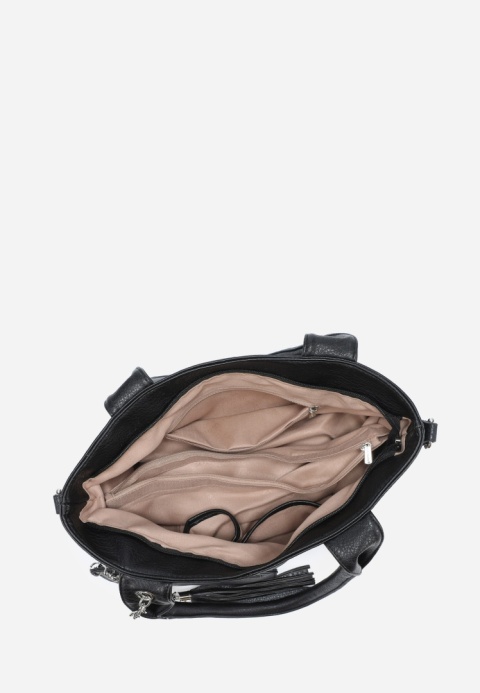 Torebka damska LUIGISANTO V1401 Black Torebka damska LUIGISANTO V1401 Black