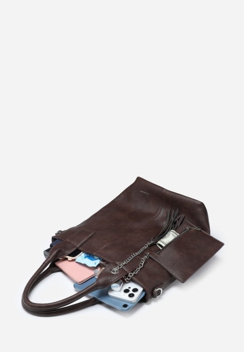 Torebka damska LUIGISANTO V1401 Coffe Torebka damska LUIGISANTO V1401 Coffe