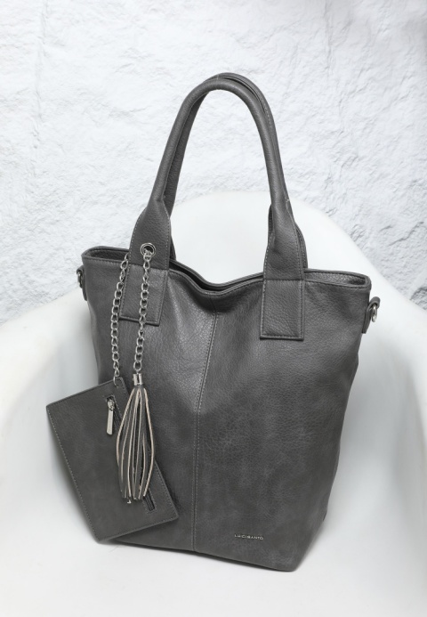 Torebka damska LUIGISANTO V1401 Grey Torebka damska LUIGISANTO V1401 Grey