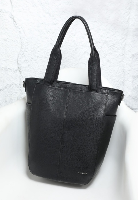Torebka damska LUIGISANTO V1432 Black Torebka damska LUIGISANTO V1432 Black