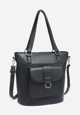 Torebka damska LUIGISANTO V1441 Black