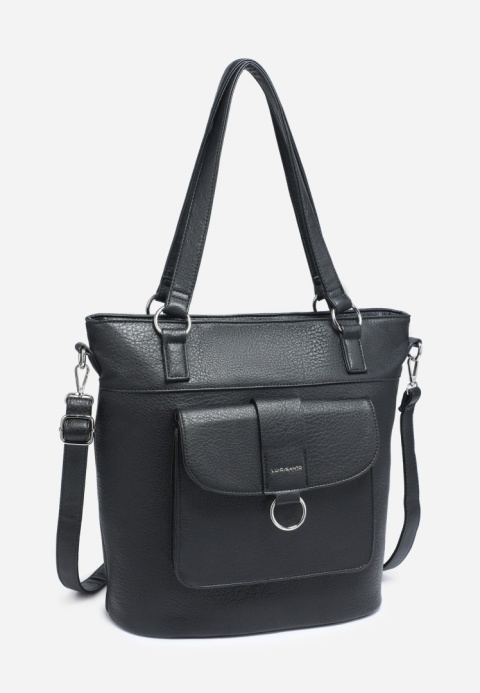 Torebka damska LUIGISANTO V1441 Black