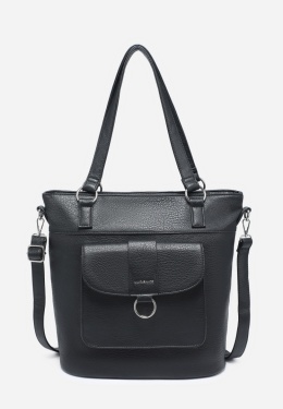 Torebka damska LUIGISANTO V1441 Black