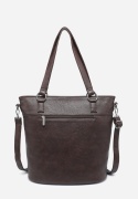 Torebka damska LUIGISANTO V1441 Coffe