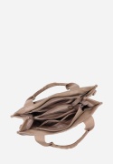 Torebka damska LUIGISANTO V6623 Beige/Taupe