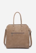 Torebka damska LUIGISANTO V8128 Beige/Taupe