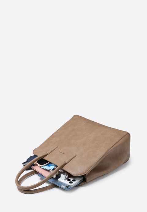 Torebka damska LUIGISANTO V8128 Beige/Taupe Torebka damska LUIGISANTO V8128 Beige/Taupe