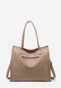 Torebka damska LUIGISANTO V8521 Beige/Taupe