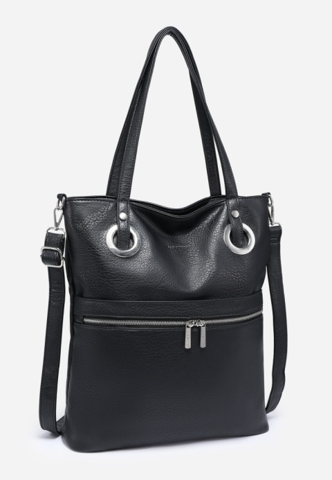 Torebka damska LUIGISANTO V8523 Black