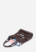 Torebka damska LUIGISANTO V8523 Coffe