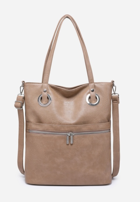 Torebka damska LUIGISANTO V8523 Beige/Taupe Torebka damska LUIGISANTO V8523 Beige/Taupe