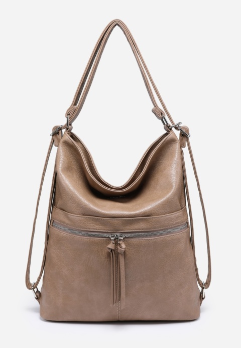 Torebka damska LUIGISANTO V8525 Beige/Taupe Torebka damska LUIGISANTO V8525 Beige/Taupe