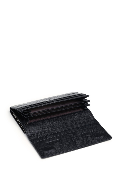 Portfel damski LUIGISANTO AE1518-1 czarny lakierowany