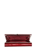 Portfel damski LUIGISANTO AE1518-1 czerwony lakierowany