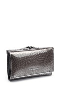Portfel damski LUIGISANTO CE214 szary lakierowany