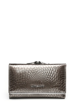 Portfel damski LUIGISANTO CE214 czerwony lakierowany