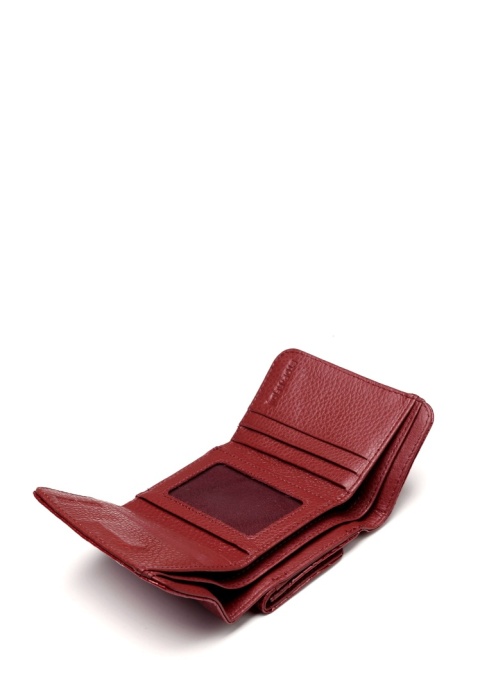 Portfel damski LUIGISANTO CE403-1 czerwony lakierowany