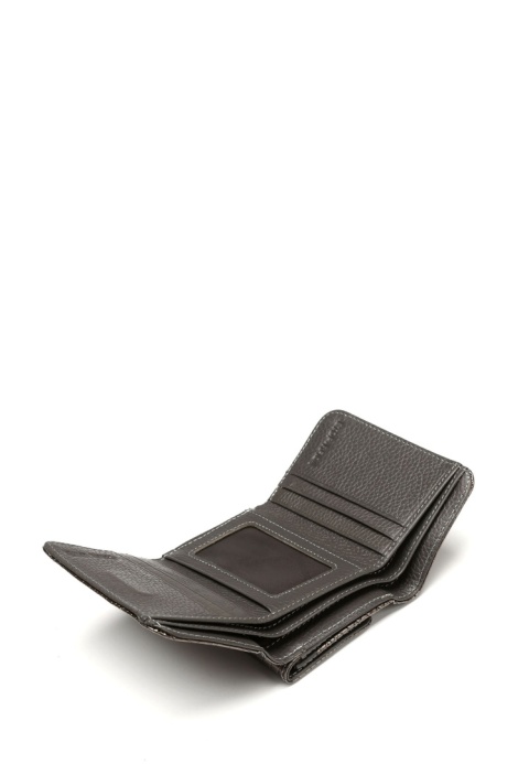 Portfel damski LUIGISANTO CE403-1 szary lakierowany