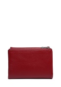 Portfel damski LUIGISANTO L048 czerwony matowy