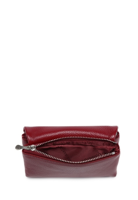 Portfel damski LUIGISANTO L048 czerwony matowy