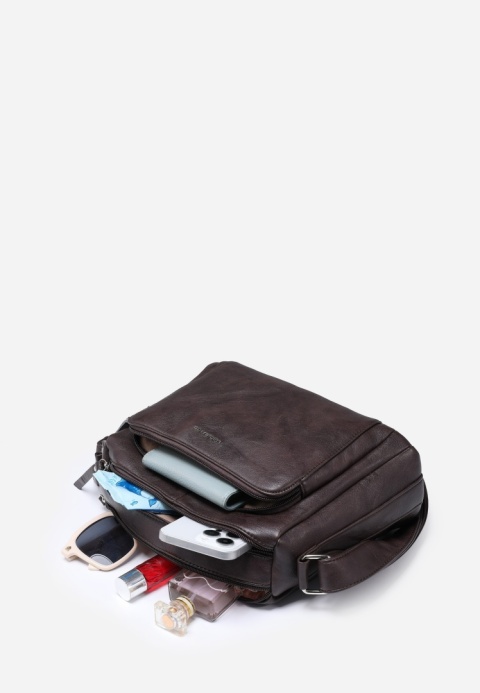 Torebka damska LUIGISANTO BI6605 Coffe