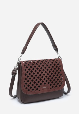 Torebka damska LUIGISANTO H1402 Coffe