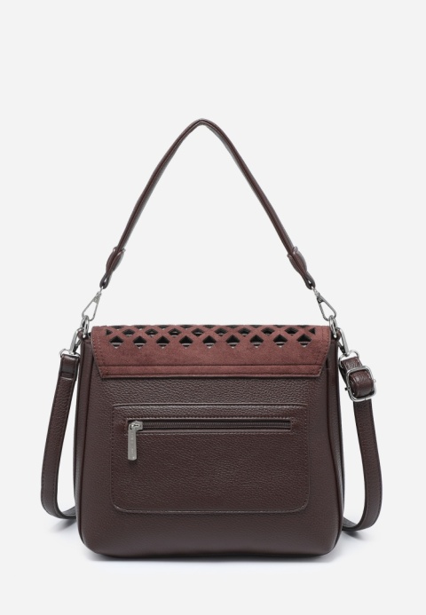 Torebka damska LUIGISANTO H1402 Coffe