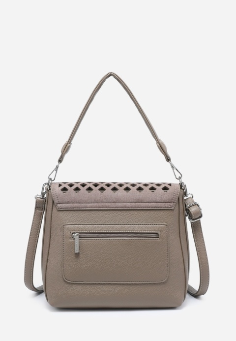 Torebka damska LUIGISANTO H1402 Taupe
