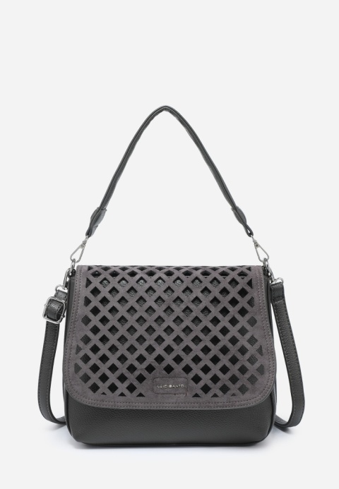 Torebka damska LUIGISANTO H1402 Grey