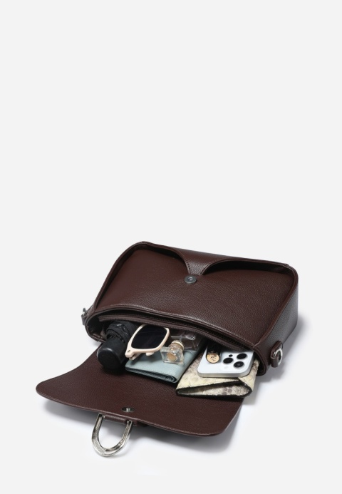 Torebka damska LUIGISANTO H1435 Coffe