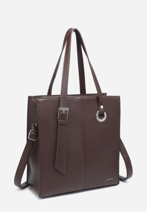 Torebka damska LUIGISANTO H1436 Coffe