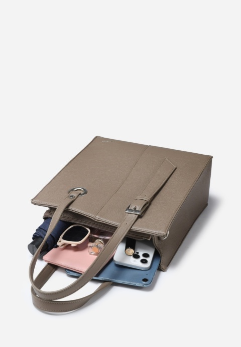 Torebka damska LUIGISANTO H1436 Taupe