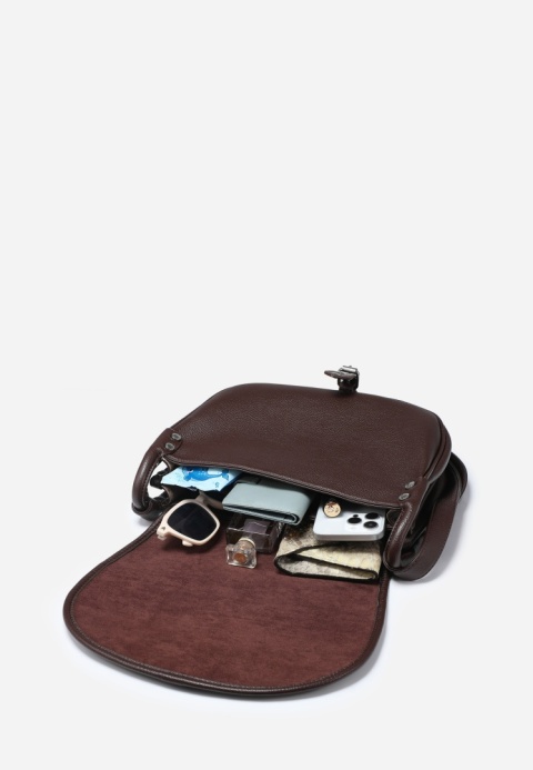 Torebka damska LUIGISANTO H1438 Coffe