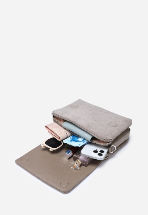 Torebka damska LUIGISANTO HS123-Z Taupe Torebka damska LUIGISANTO HS123-Z Taupe