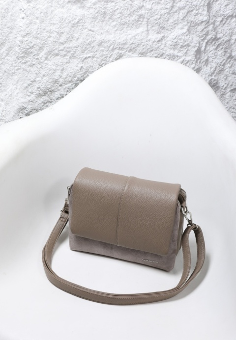 Torebka damska LUIGISANTO HS123-Z Taupe Torebka damska LUIGISANTO HS123-Z Taupe