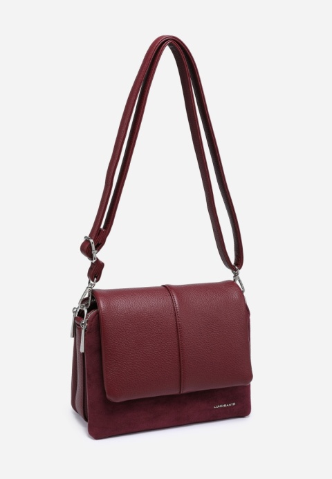 Torebka damska LUIGISANTO HS123-Z Bordo